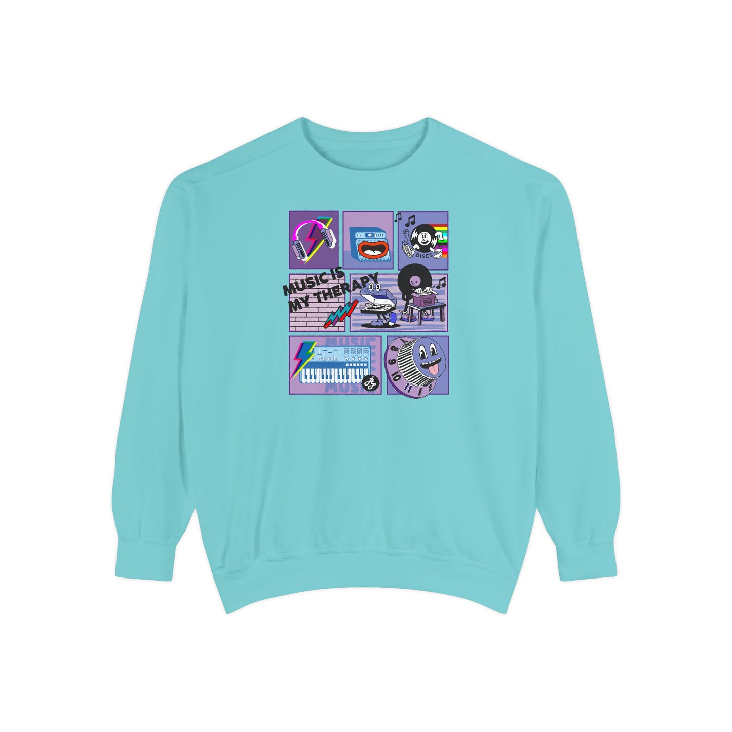 "Music is my Therapy" Swearshirt