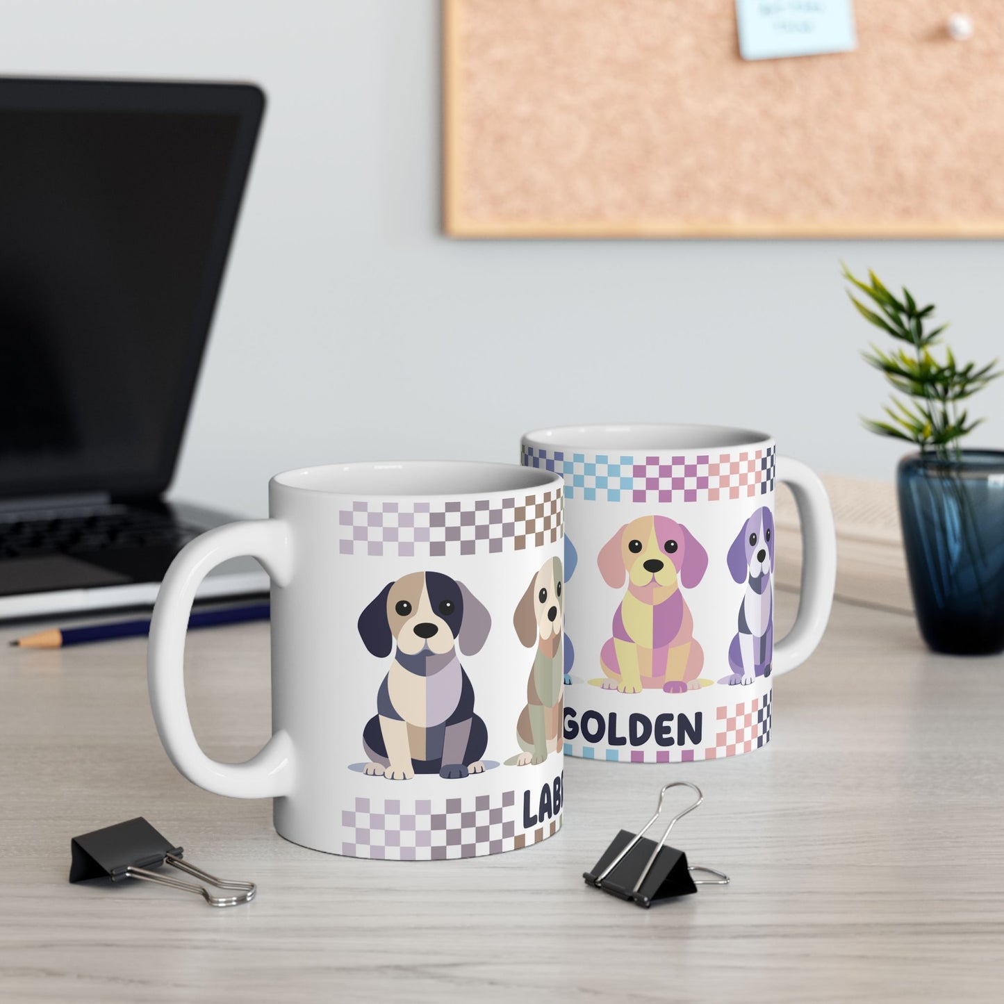 Labrador Golden  Lover Cafe Art (11oz/15oz)
