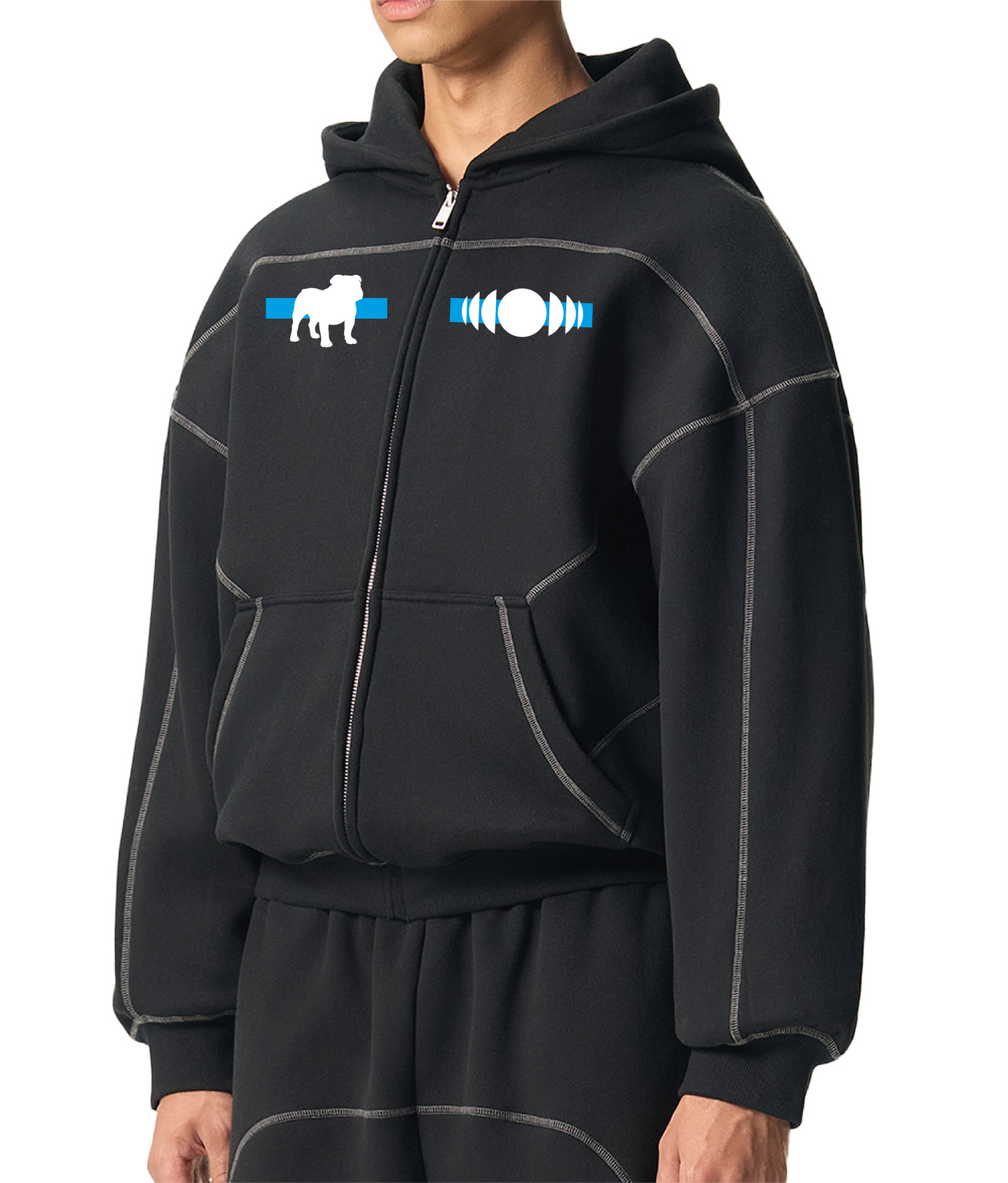 Zip Hoodie Bulldog