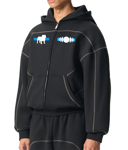 Zip Hoodie Bulldog