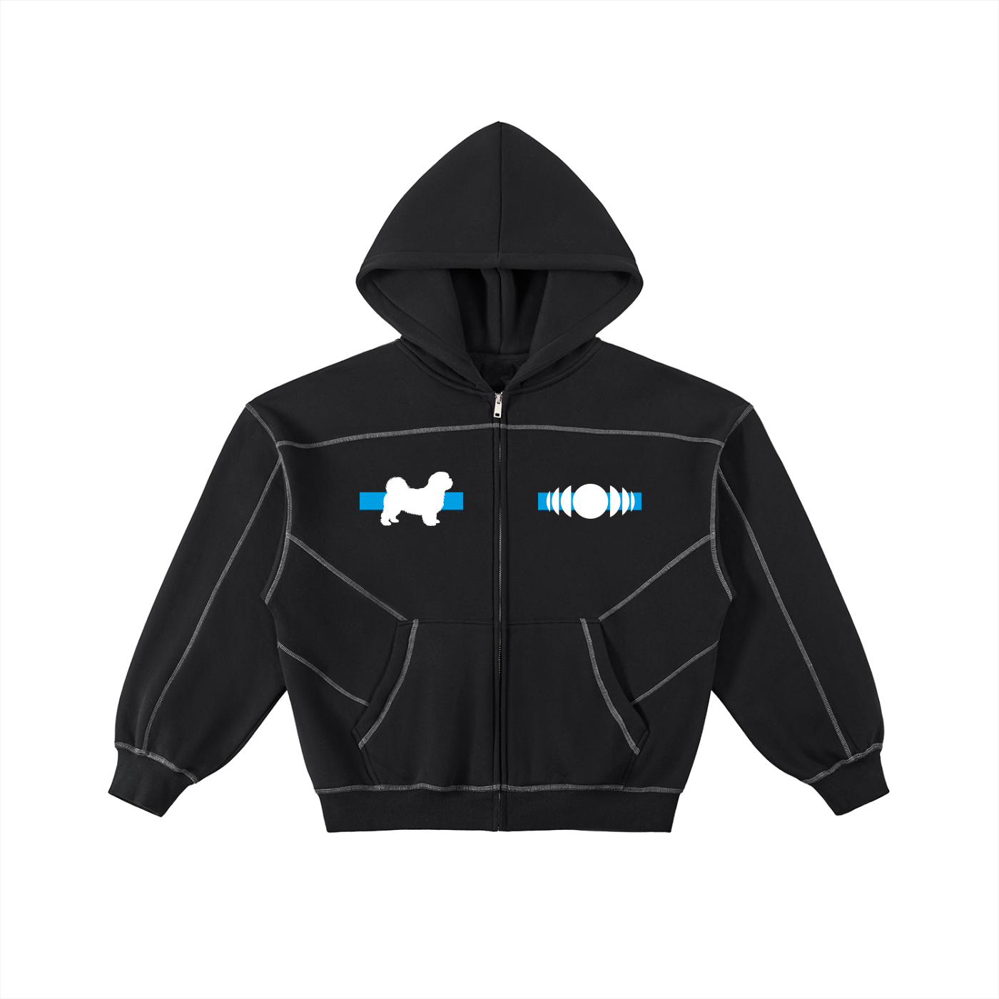 Zip Hoodie Shih Tzu