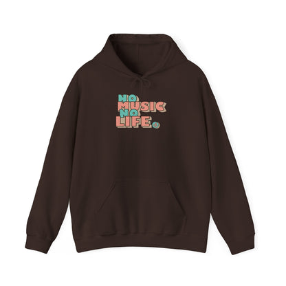 "No music, No Live" Hoodie