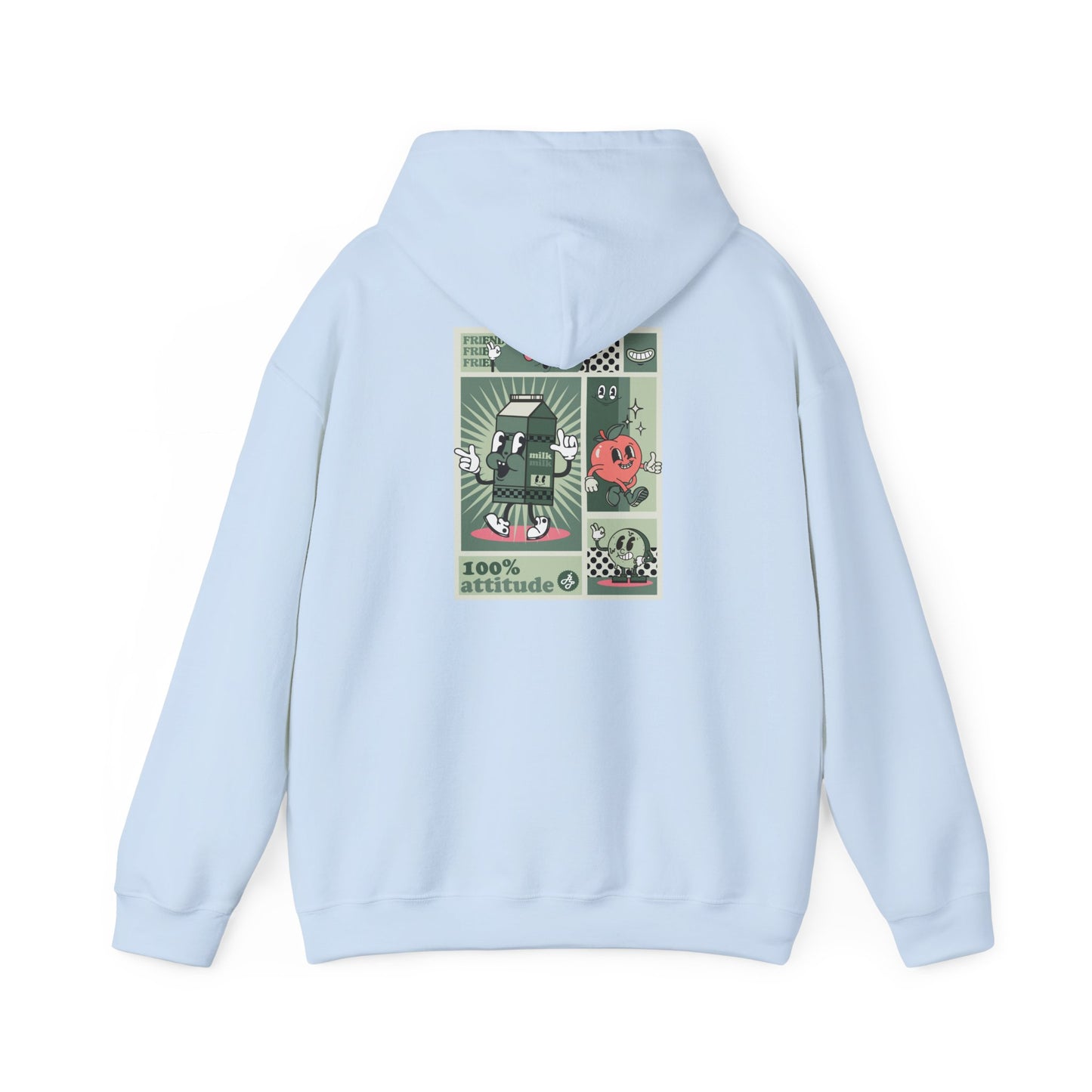 "Friends 100 Actitude" Hoodie