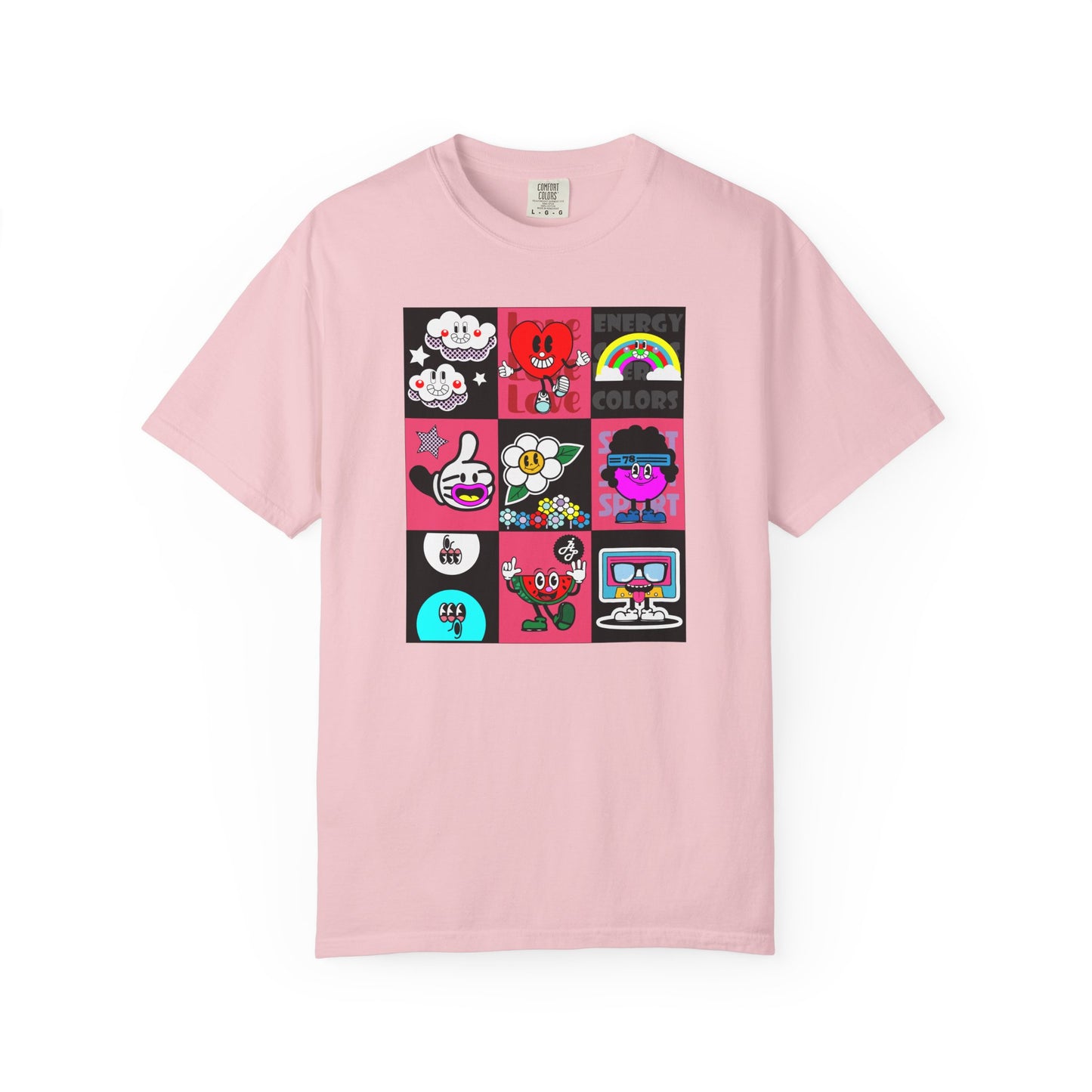 "Energy, Color, Love, Spot"  T-Shirt