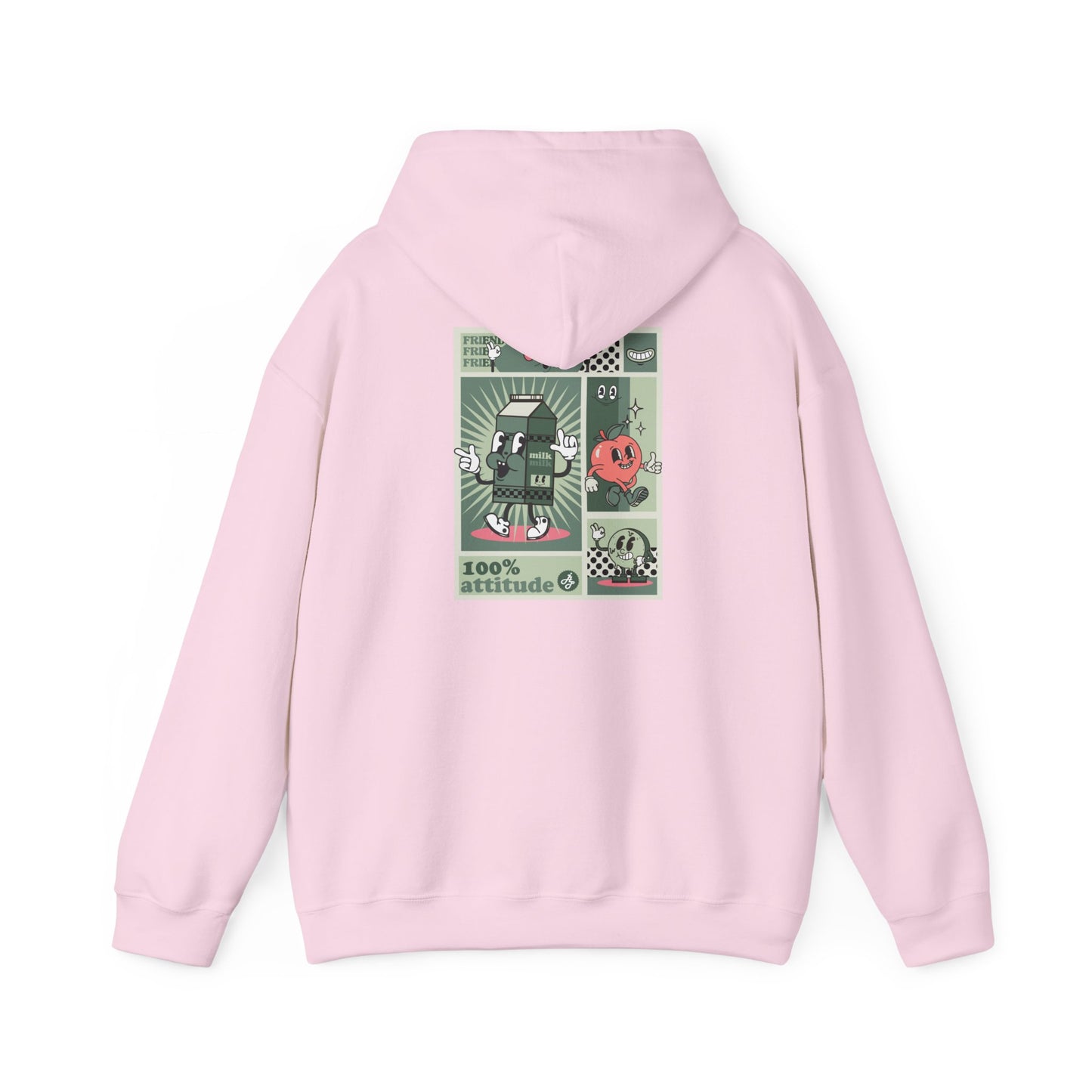 "Friends 100 Actitude" Hoodie
