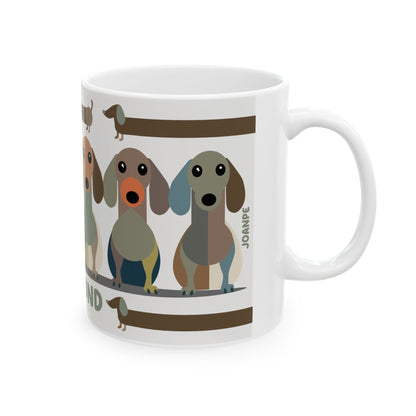 Mug Dachshund lover Cafe Art (11oz/15oz)
