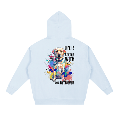 Essential Heavyweight Hoodie  Ladrador retriever