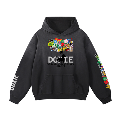 Heavyweight Sunfade Oversized Hoodie Doxie