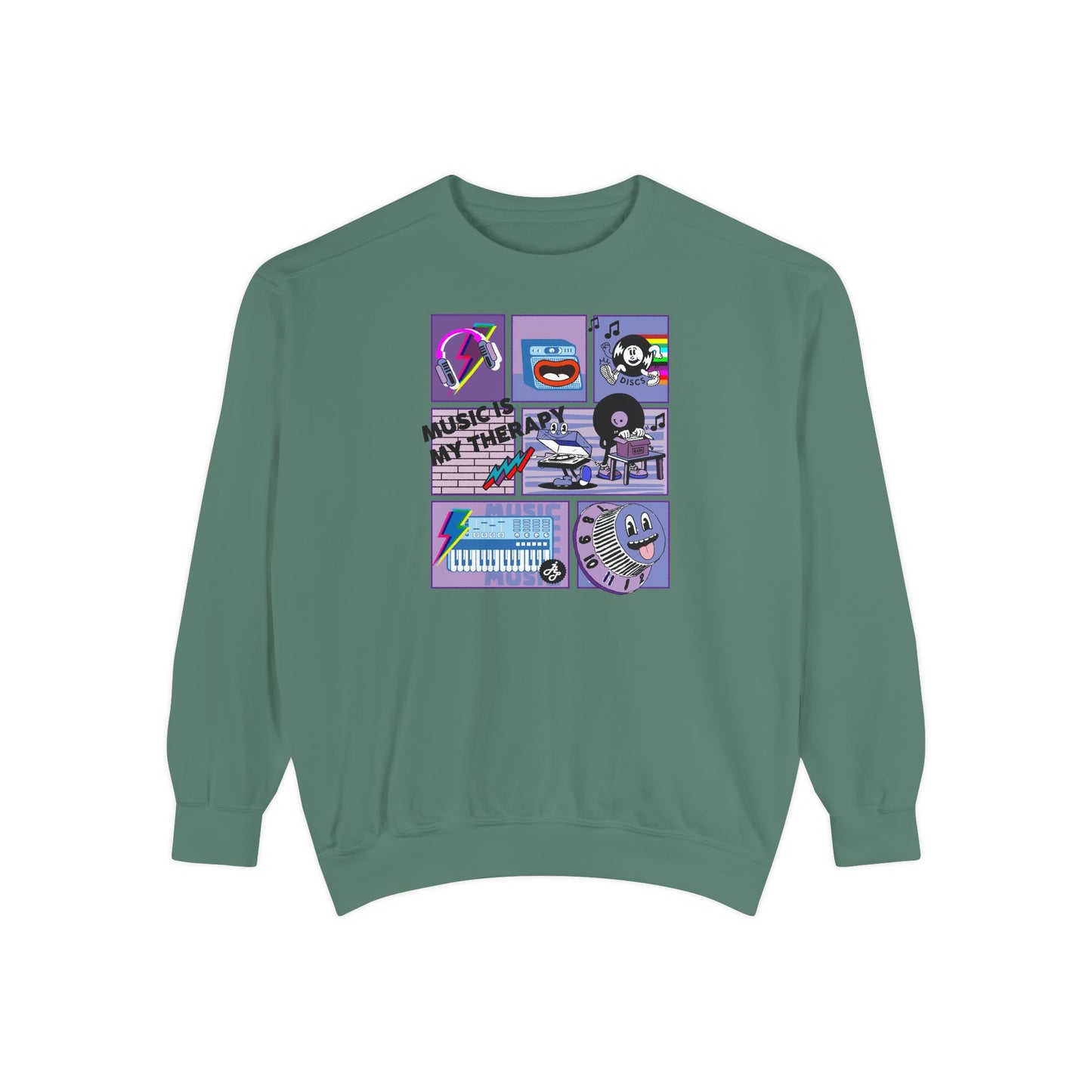 "Music is my Therapy" Swearshirt