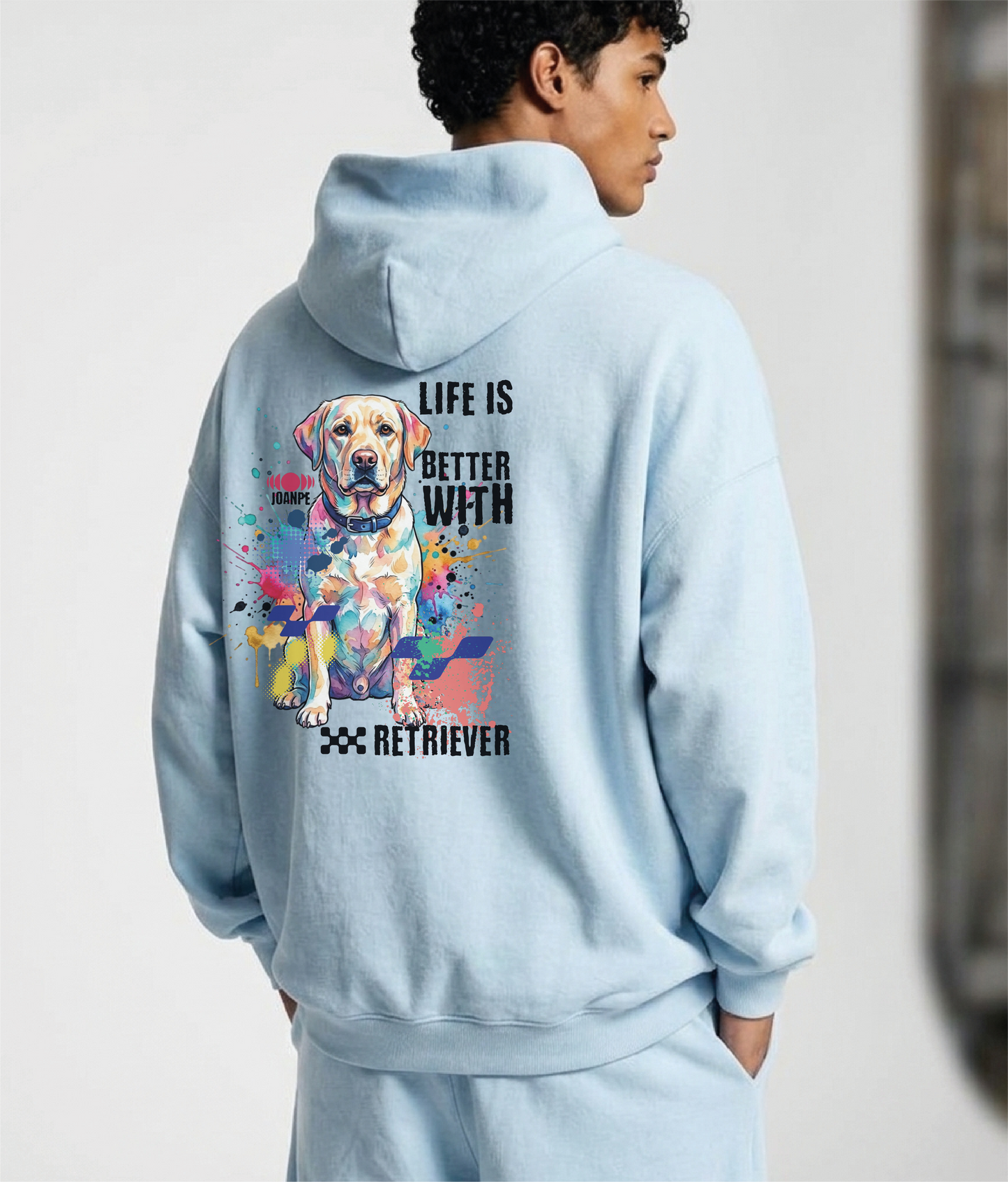 Essential Heavyweight Hoodie  Ladrador retriever