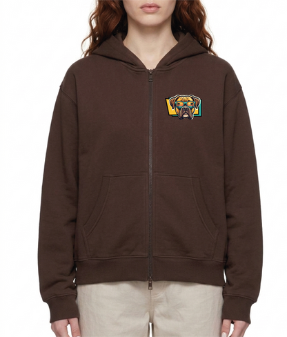 Oversized Fleece Boxy Hoodie Boxer