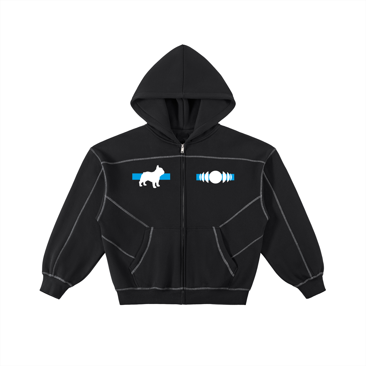 Zip Hoodie Ferch Bulldog