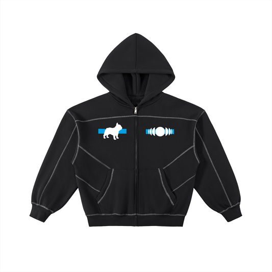 Zip Hoodie Ferch Bulldog