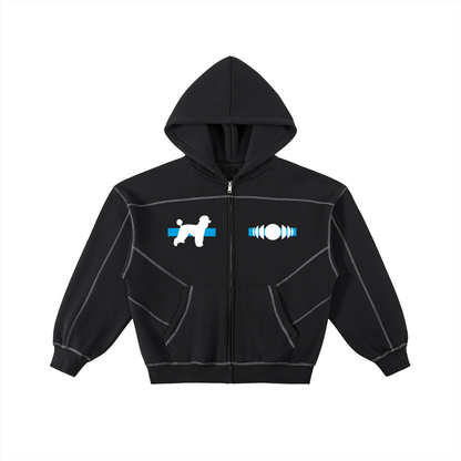 Zip Hoodie Poodle