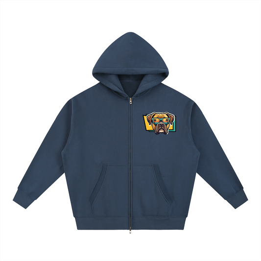 Oversized Fleece Boxy Hoodie Boxer