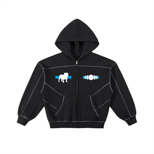 Zip Hoodie Bulldog