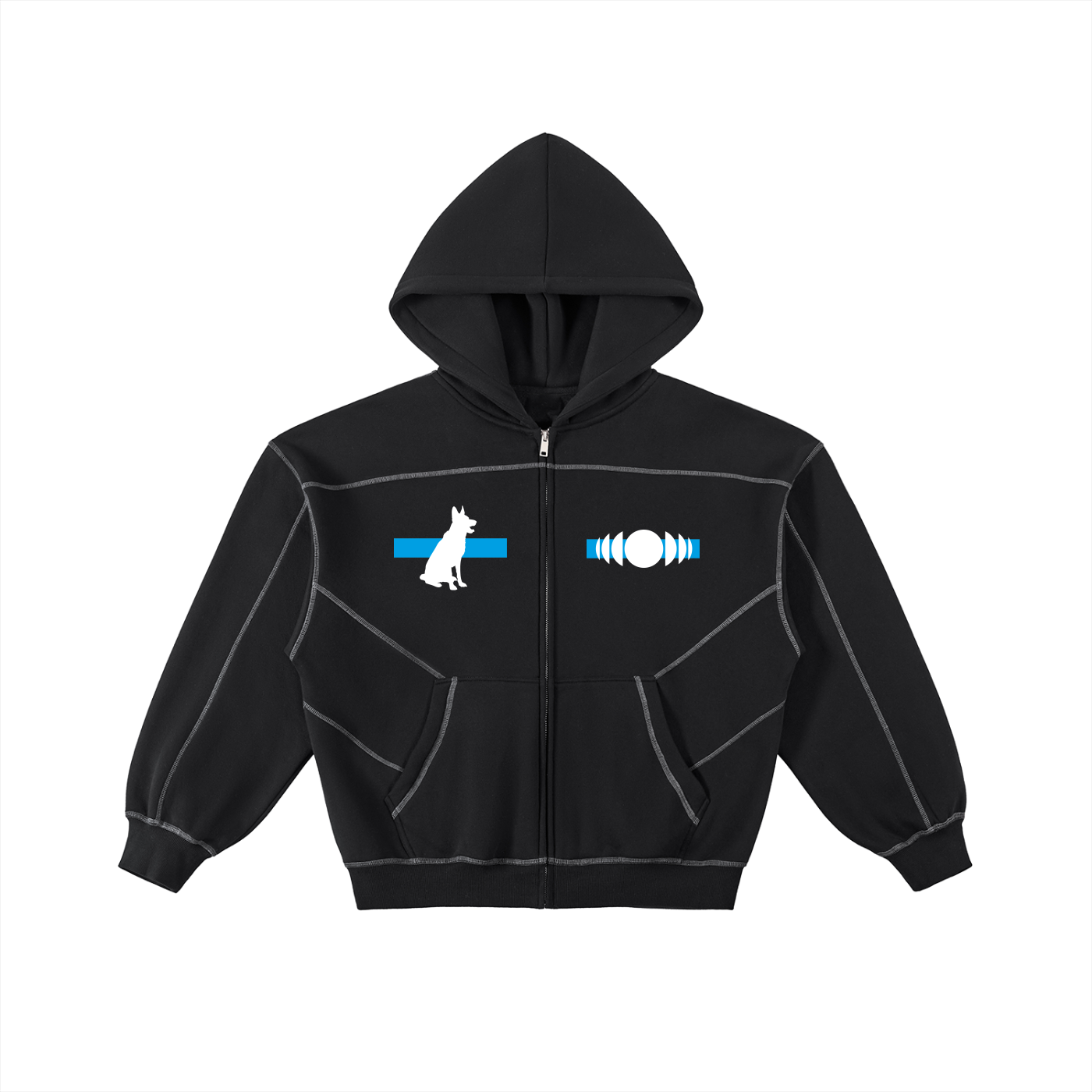 Zip Hoodie German Herpherd