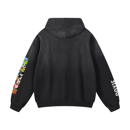 Heavyweight Sunfade Oversized Hoodie Doxie