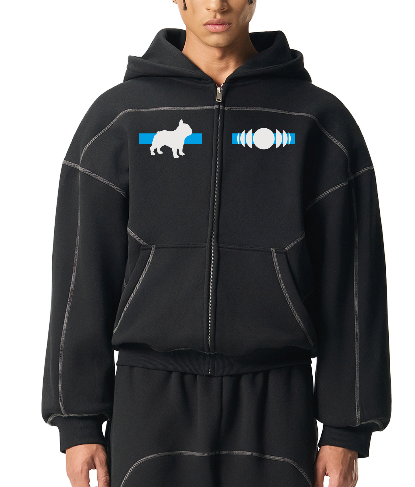 Zip Hoodie Ferch Bulldog