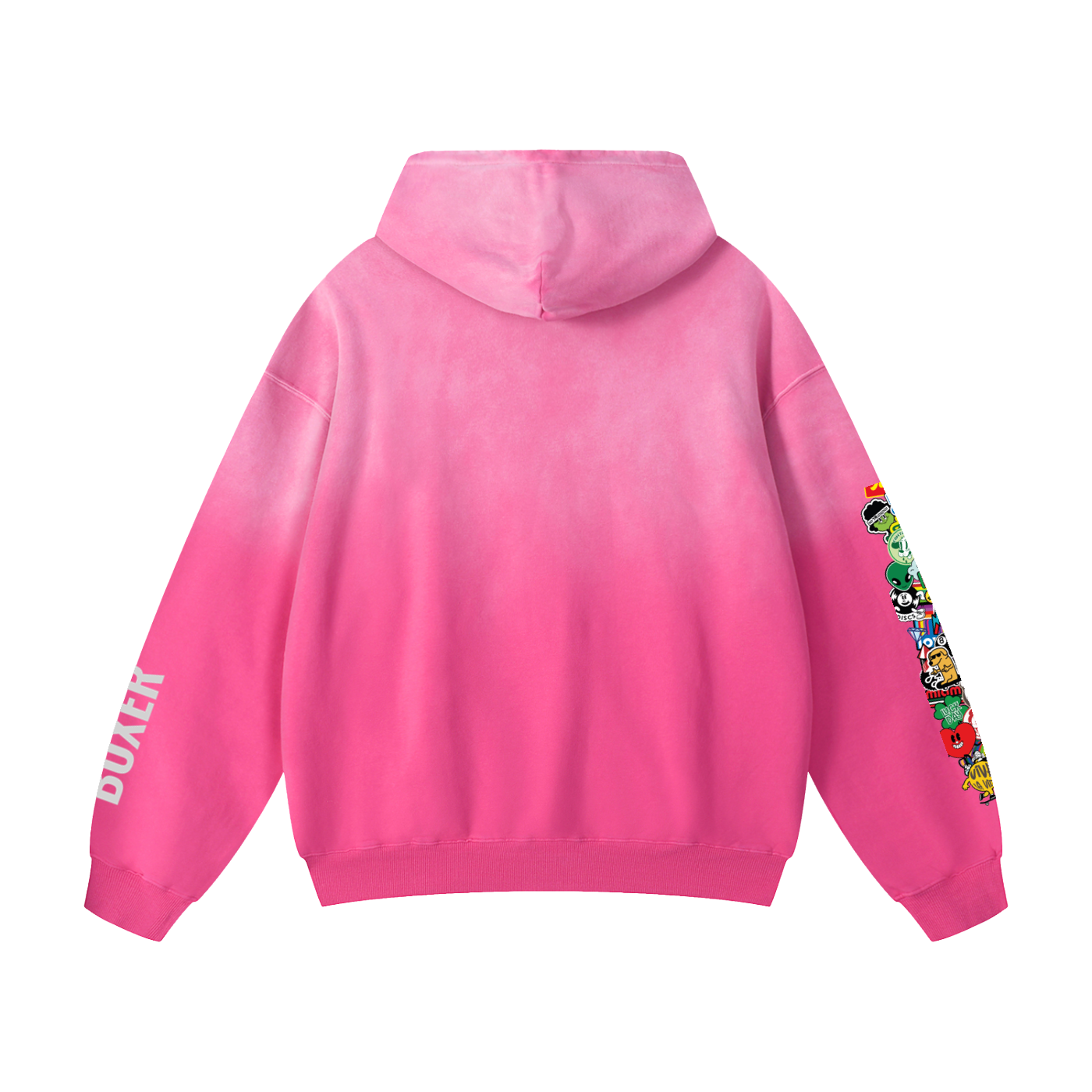 Heavyweight Sunfade Oversized Hoodie Boxer