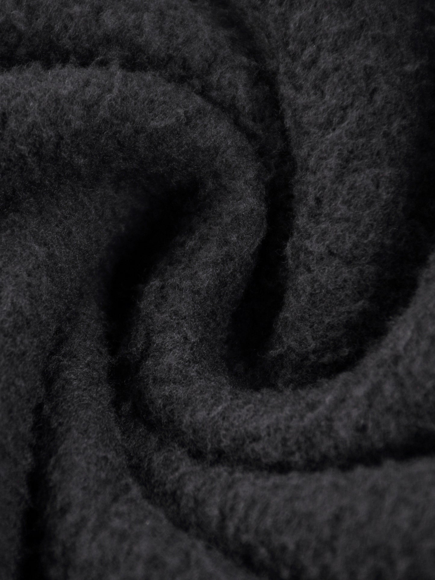 Vintage Washed Frayed Fleece Hoodie